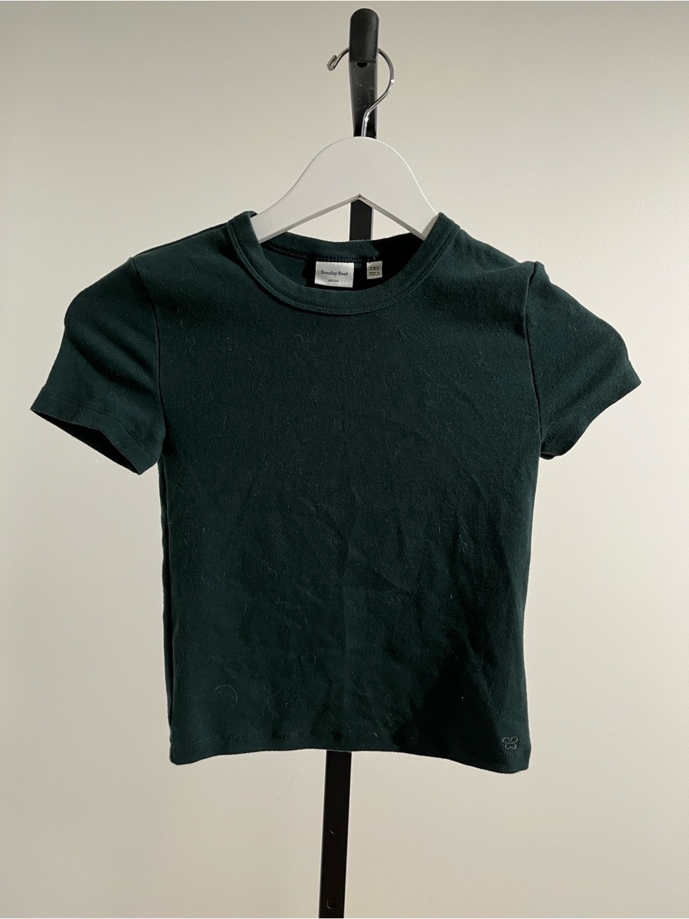 Sunday Best Deep Forest Green Crewneck Tee
